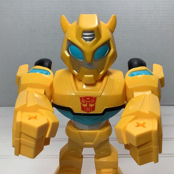 Transformers Playskool Heros Rescue Bot Bumble Bee Action Figure Toy Yellow - Picture 5 of 6